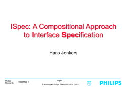 ISpec: A Compositional Approach to Interface Specificatiion