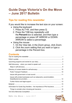 contents - Guide Dogs Victoria
