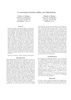 A conversion between utility and information