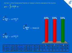 Use Part 1 of the Fundamental Theorem of Calculus to find the