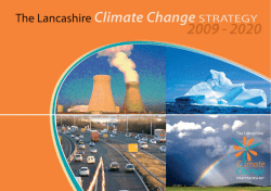 Climate Change Strategy - Lancashire County Council