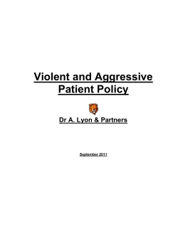 Policy on Removing Patients from the Practice List