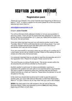 scottish junior freeride - Glencoe Mountain Resort