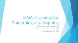 iSAM: Incremental Smoothing and Mapping