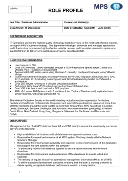 a role profile