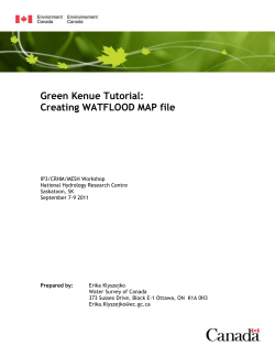 Green Kenue Tutorial