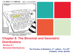 Binomial Random Variable
