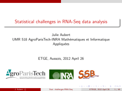 Statistical challenges in RNA-Seq data analysis