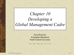 Chapter 6 Formulating Strategy