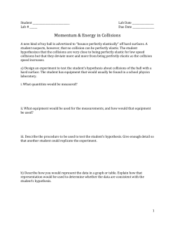 21 Momentum Energy in Collisions File