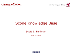 IC Research Talk: AI and Knowledge Representation