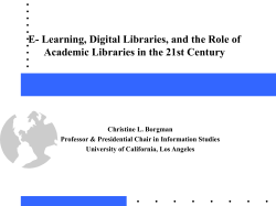 From Gutenberg to the Global Information Infrastructure