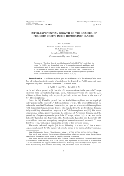 Supergrowth of the number of periodic orbits for non