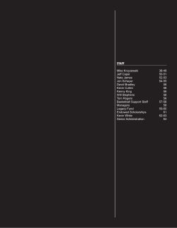 Coaching Staff, Support Staff