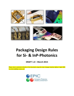 2015-03 Draft proposal for Packaging Design Rules