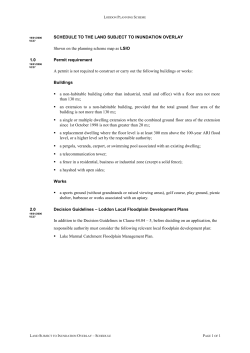 MINISTERIAL DIRECTION