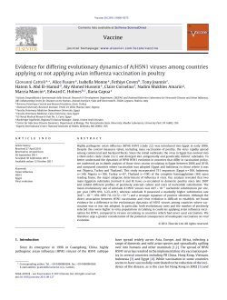 Evidence for differing evolutionary dynamics of A/H5N1 viruses