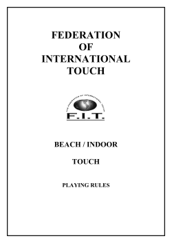 federation of international touch