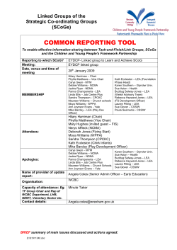 Linked Groups of the Strategic Co