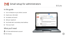 Gmail setup for administrators - G Suite