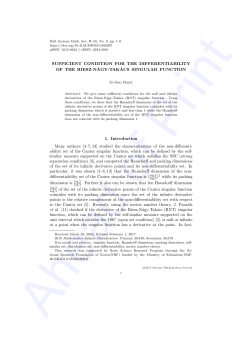 Full Text  - Bulletin of the Korean Mathematical Society