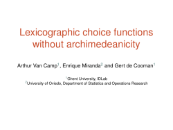 Lexicographic choice functions without archimedeanicity