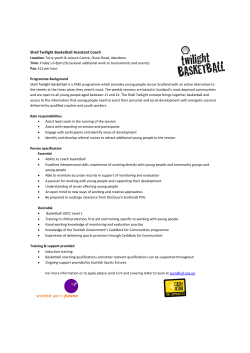 Shell Twilight Basketball Assistant Coach