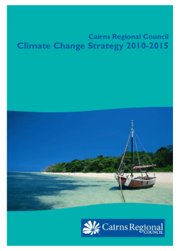 Climate Change Strategy - Cairns Regional Council