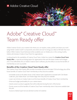 CC Team Ready Offer overview