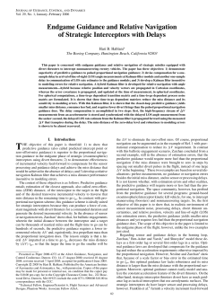 Endgame Guidance and Relative Navigation of Strategic