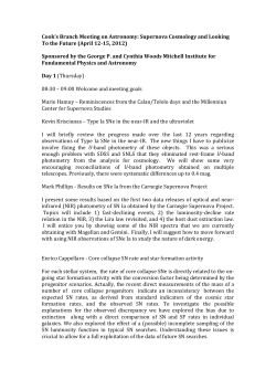 Abstracts of talks