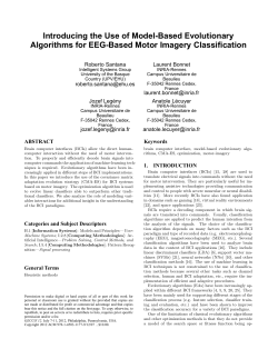 Introducing the Use of Model-Based Evolutionary Algorithms