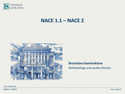 NACE 2 coefficients