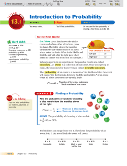 Introduction to Probability
