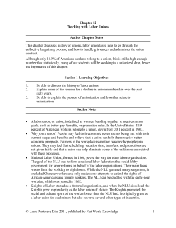 Chapter 1 - Flat World Knowledge