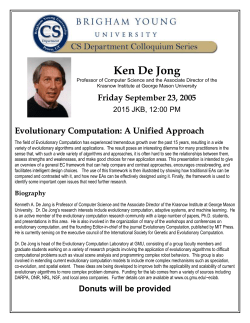 Ken_De_Jong_flyer - BYU Computer Science
