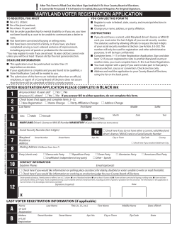 maryland voter registration application