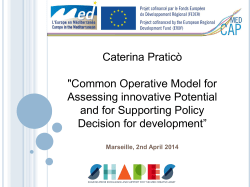 Common operative model for assessing