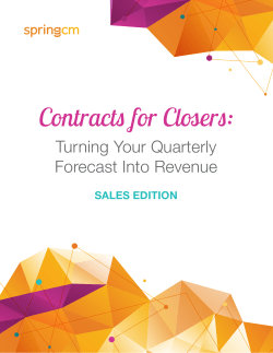 Contracts for Closers