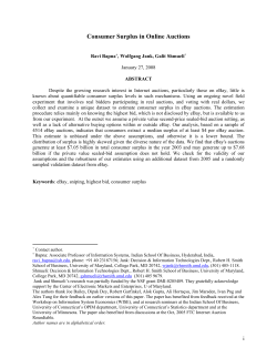 Measuring and Explaining Consumer Surplus in