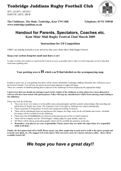 Tonbridge Juddians Rugby Football Club