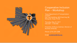 Presentation Title - Keep It Moving Dallas