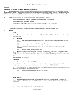 Annex B - External Team Recon