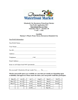 Elizabeth City Downtown Waterfront Market Non