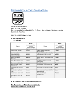EAB Core Minutes 4.20.15 - Associated Students