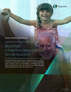 Blockchain: A Potential Game-Changer for Life Insurance