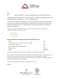 Attendance Justification Letter