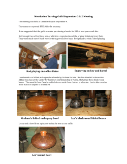 Mendocino(Turning(Guild(September(2012(Meeting( Rod(playing