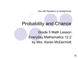 Probability and Chance