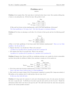 Problem set 4